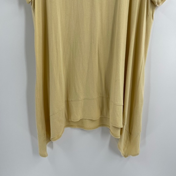 Women’s zenergy by Chicos yellow tee rayon and spandex T-shirt size medium - Picture 6 of 8